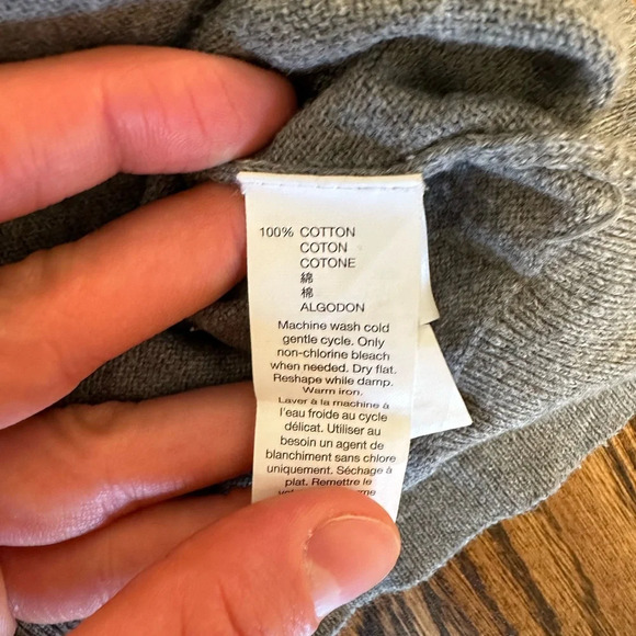 GAP Crewneck 100% Cotton Sweater Sz M - Picture 3 of 4